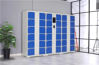 What are the functions of the intelligent face recognition mobile phone cabinet?